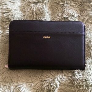 Calpak Black Clutch